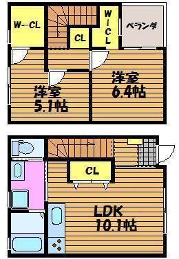 ＦＯＲＴＵＮＡの物件間取画像