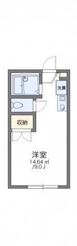 レオパレスリヴェール杉原の物件間取画像