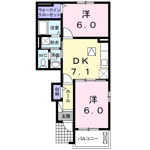 プレトリアの物件間取画像