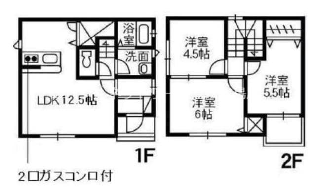 スリーガーデンの物件間取画像