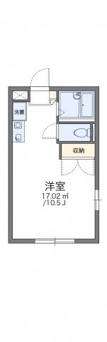 レオパレスＮＡＩＴＯＵＢの物件間取画像