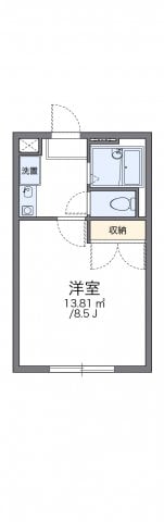 レオパレスサンフラワーの物件間取画像