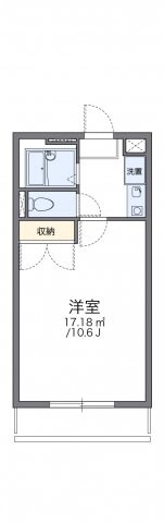 レオパレスＯＺ－１の物件間取画像