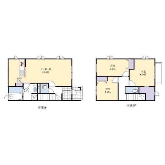 untrois.unの物件間取画像