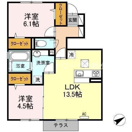 イーリオの物件間取画像