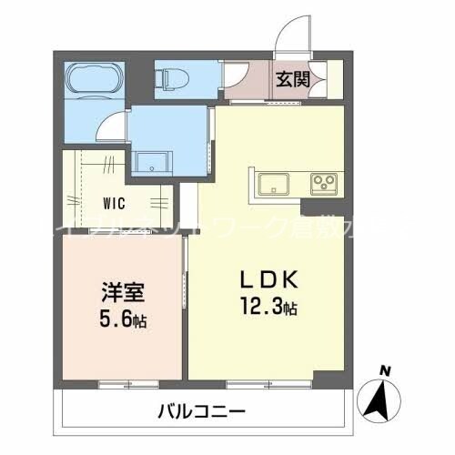 シャーメゾンＣＯＬＺＡの物件間取画像