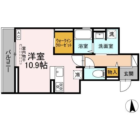 セイル吉備の物件間取画像