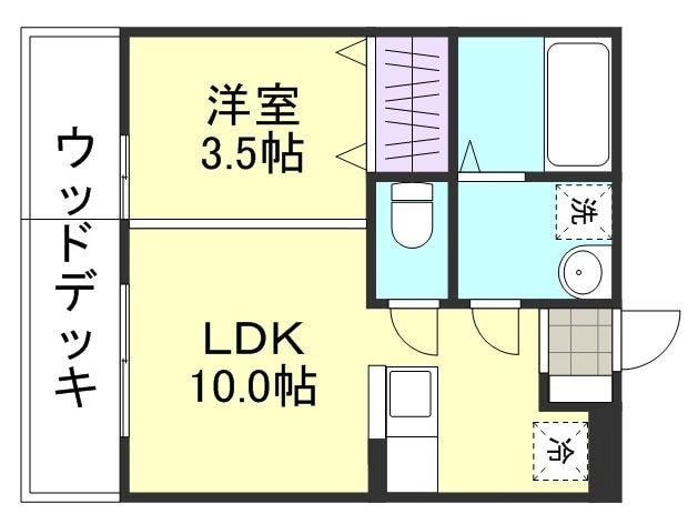 プレミアムコート乙島の物件間取画像