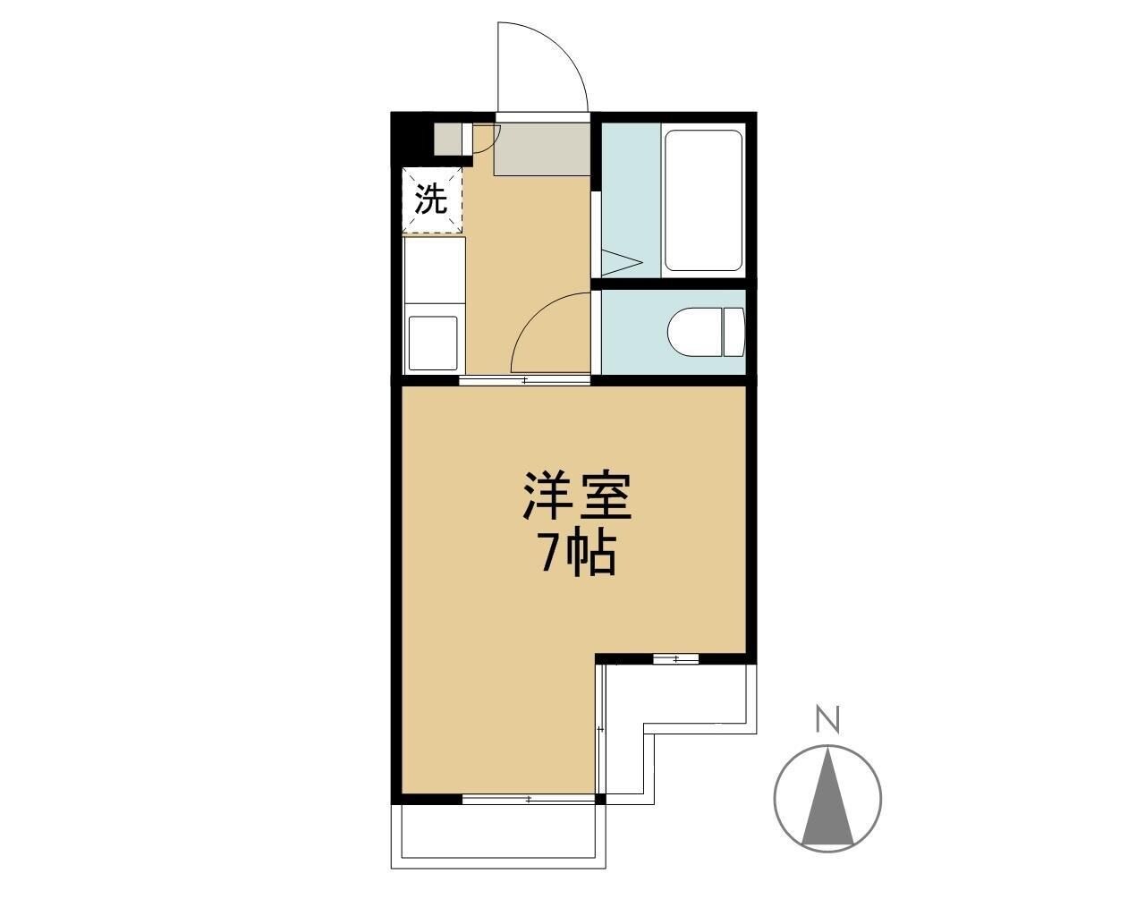 フィオーレ上東 Iの物件間取画像