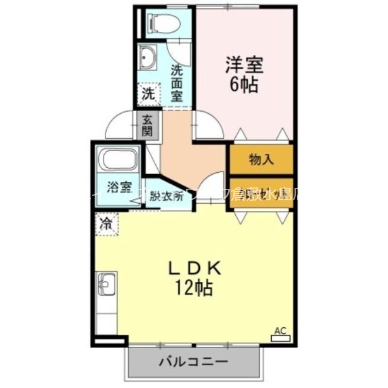 ファミール長尾の物件間取画像