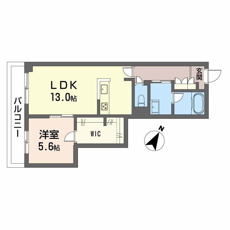 浦田駅 徒歩24分 2階の物件間取画像