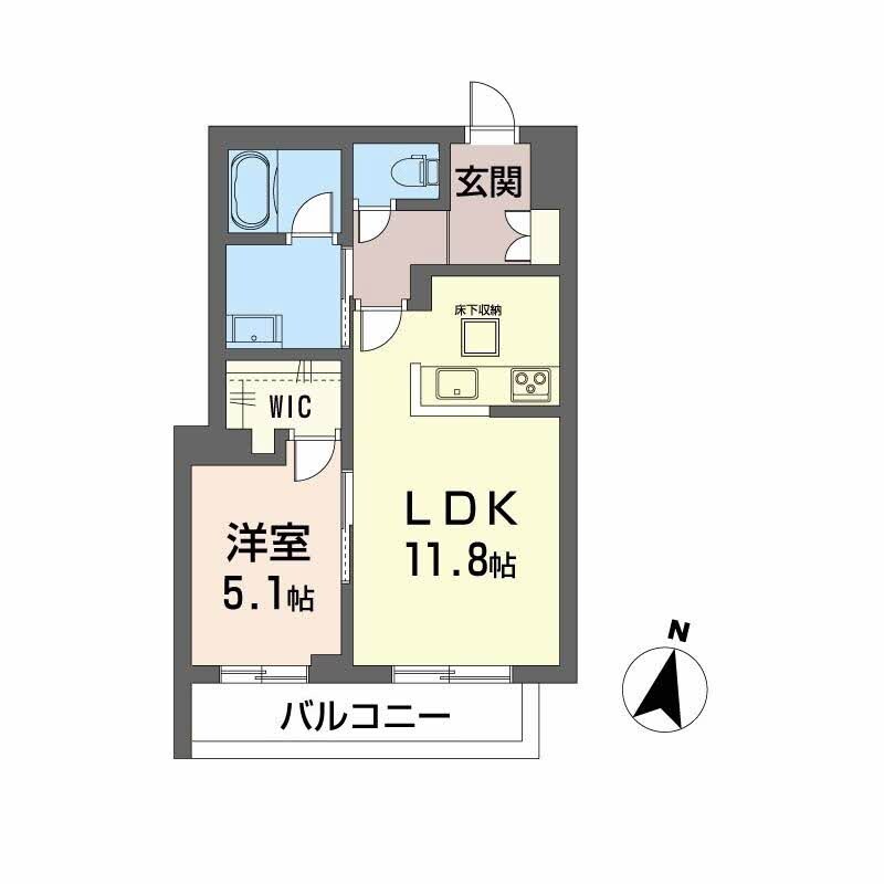 ノヴァ　アイビーの物件間取画像