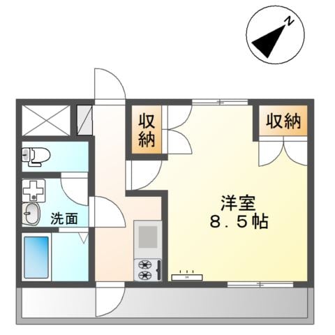 ソレイユの物件間取画像