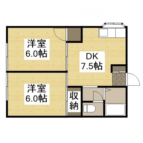 ガーデンハウス川入の物件間取画像