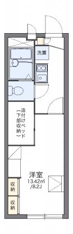 レオパレス天城の物件間取画像