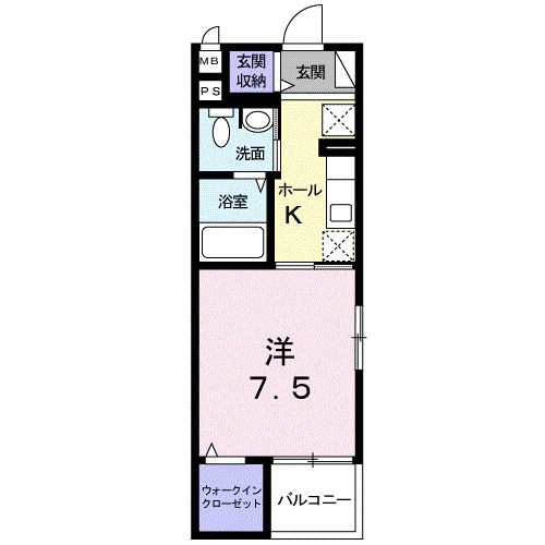 倉敷駅 徒歩8分 4階の物件間取画像