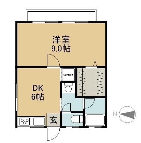 サンシャイン鳥羽の物件間取画像