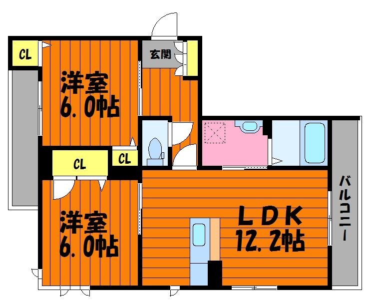 ファーストリッチの物件間取画像