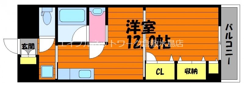 中庄駅 徒歩5分 1階の物件間取画像