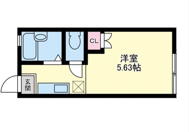 陽だまりの物件間取画像