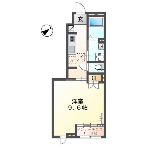 仮）スターテラスⅡ中島の物件間取画像