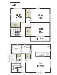 球場前駅 徒歩11分 1階の物件間取画像