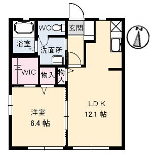 ST大高　A棟の物件間取画像