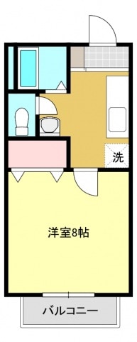 中庄駅 徒歩20分 2階の物件間取画像