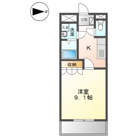 新倉敷駅 バス15分  東小高地下車：停歩5分 1階の物件間取画像