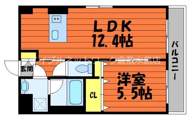 パルティール・ペルレの物件間取画像