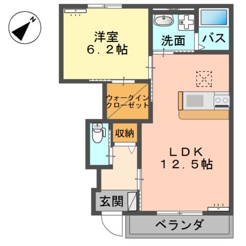 ラフィーナの物件間取画像