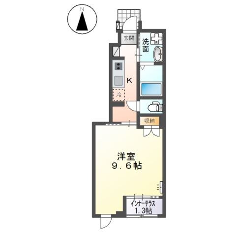 仮）シェルル中畝の物件間取画像