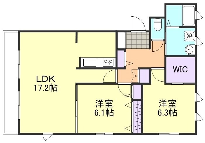 ラヴィ―タの物件間取画像