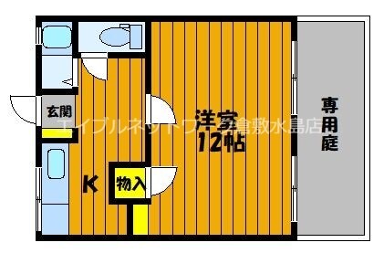 コーポ親和の物件間取画像