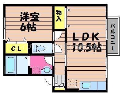 ECO-レジデンスモア　Ｄ棟の物件間取画像