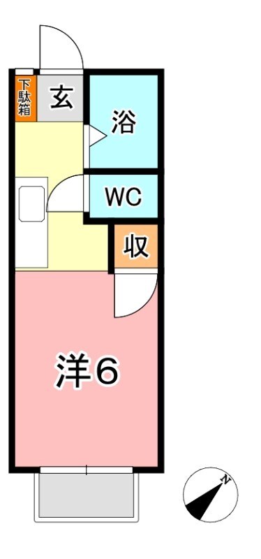 物件間取画像