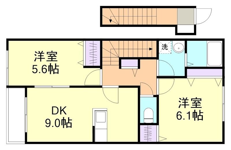 マルラニの物件間取画像