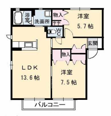 グランメゾンＴＡの物件間取画像