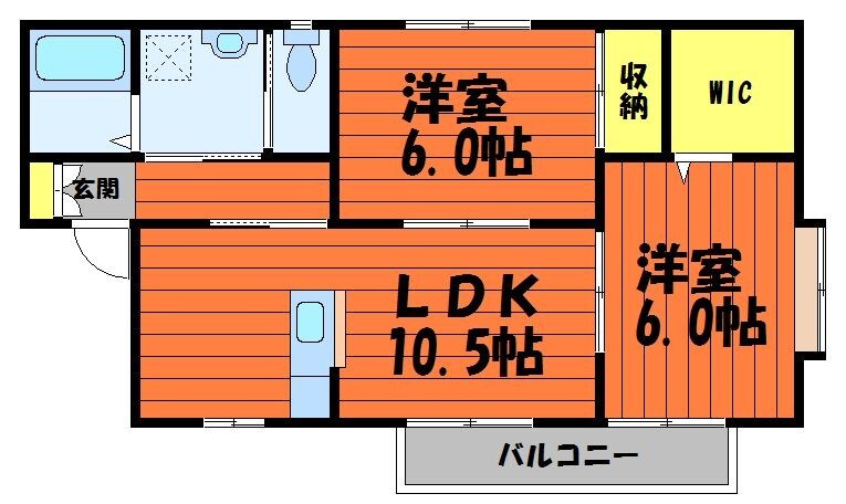 ハイグランスCの物件間取画像