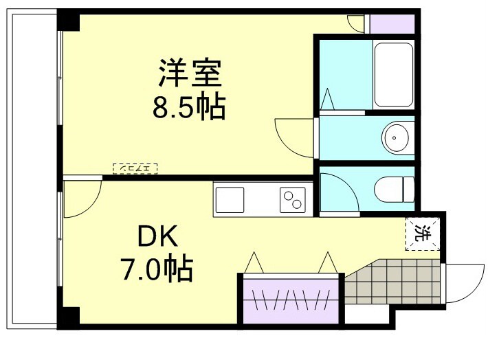 浦田駅 徒歩28分 2階の物件間取画像