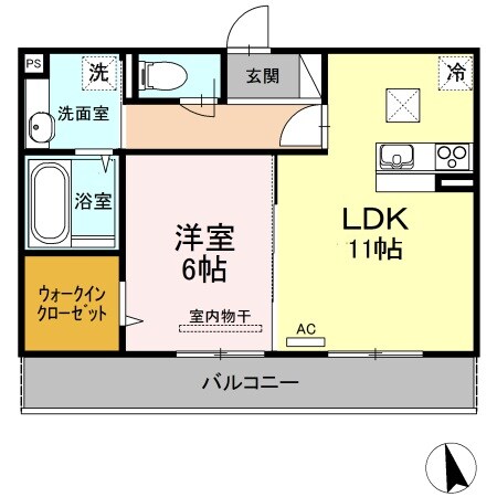 上の町駅 徒歩39分 2階の物件間取画像