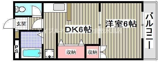 倉敷駅 徒歩13分 3階の物件間取画像