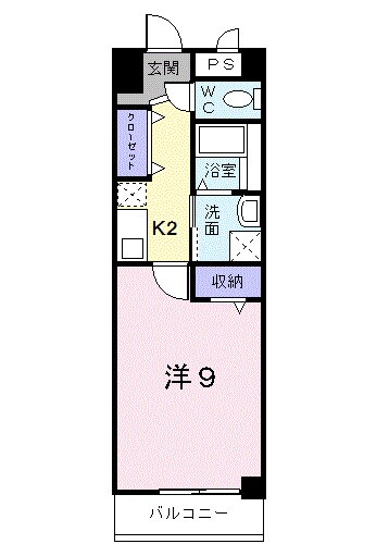 倉敷駅 徒歩5分 3階の物件間取画像