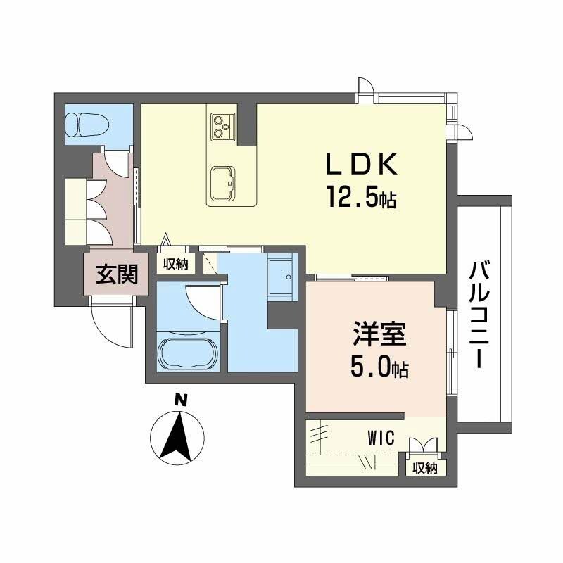 倉敷駅 徒歩6分 2階の物件間取画像