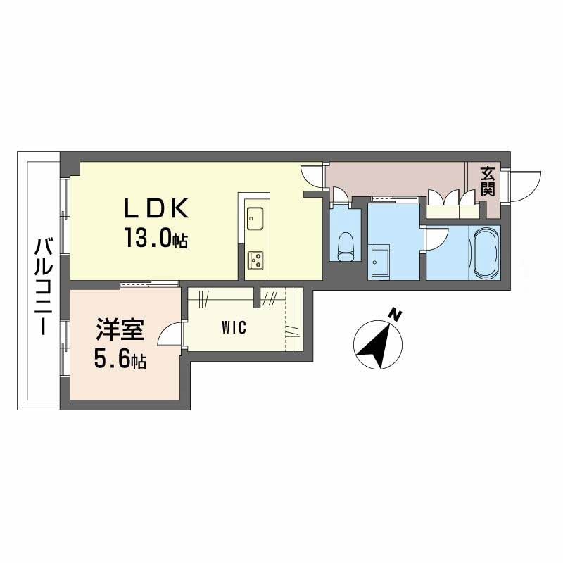 浦田駅 徒歩24分 3階の物件間取画像