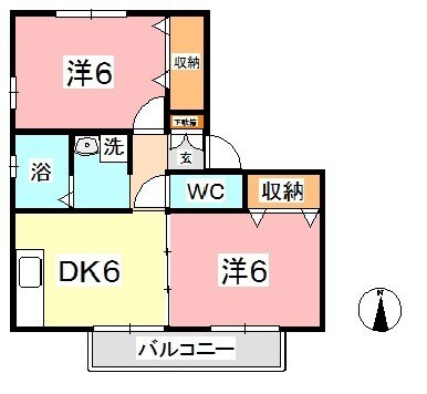 プリーマの物件間取画像