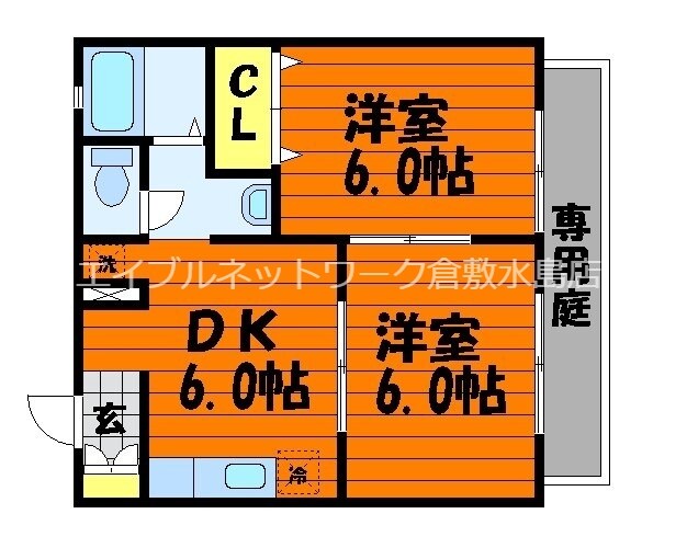 ラフィーネＴＭ　C棟の物件間取画像