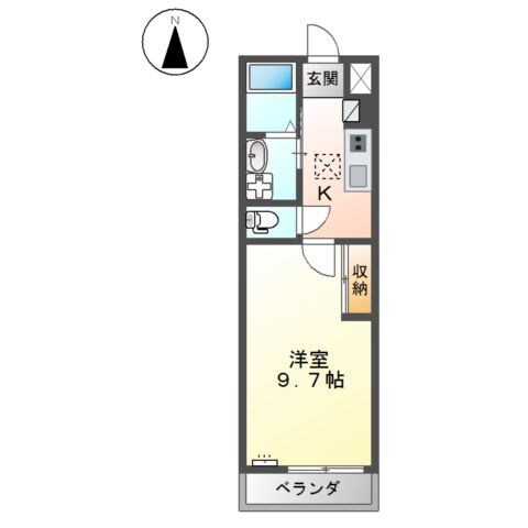 水島駅 徒歩19分 1階の物件間取画像