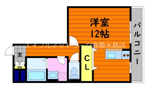 浦田駅 徒歩4分 3階の物件間取画像