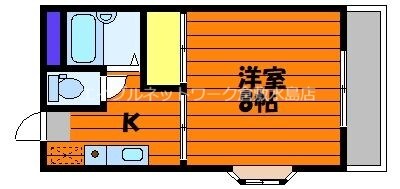 プリード遠藤Bの物件間取画像